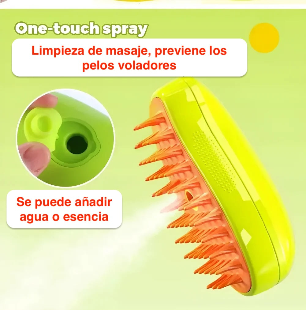 Cepillo para Gatos a Vapor